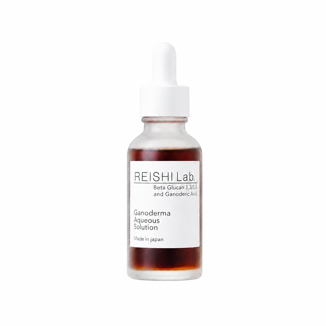 REISHI Lab. concentrated Lingzhi bottle